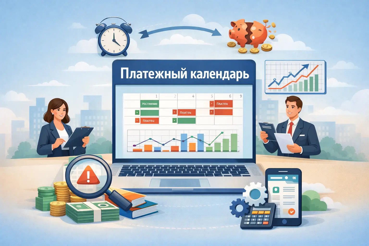 Платежный календарь: как бизнесу избежать кассовых разрывов и держать финансы под контролем Платежный календарь: как бизнесу избежать кассовых разрывов и держать финансы под контролем